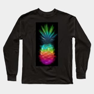 Rainbow Pineapple Long Sleeve T-Shirt